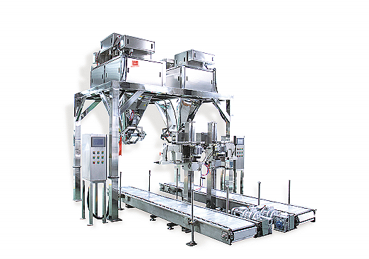 不銹鋼雙斗雙工位顆粒秤